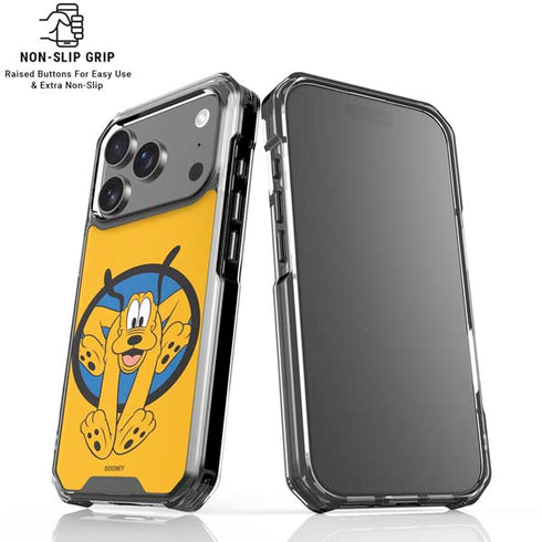 Disney Friends Pluto iPhone 18 Pro Clear Case