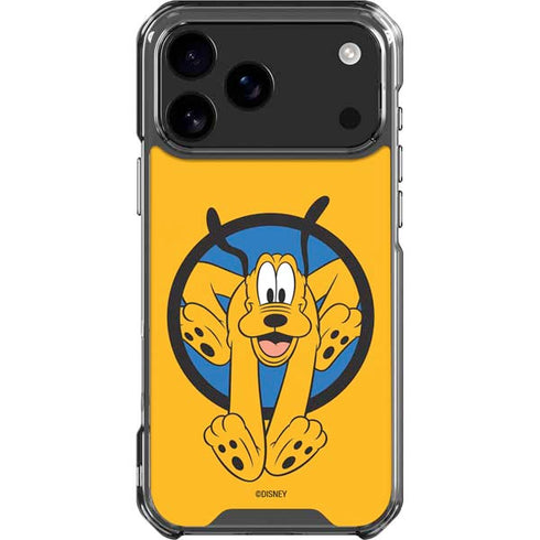 Disney Friends Pluto iPhone 18 Pro Max Clear Case