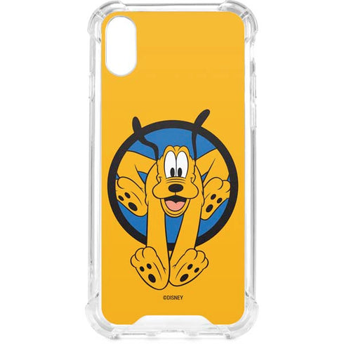 Disney Friends Pluto iPhone XS Clear Case
