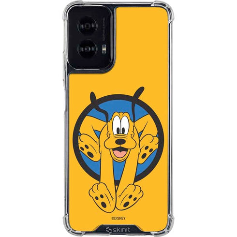 Disney Friends Pluto Moto G Power 5G (2024) Clear Case