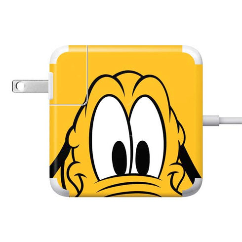 Disney Friends Pluto Up Close 85W Power Adapter (15 and 17 inch MacBook Pro Charger) Skin