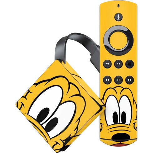 Disney Friends Pluto Up Close Amazon Fire TV Skin