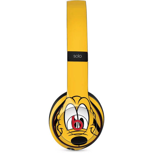 Disney Friends Pluto Up Close Beats Solo 3 Wireless Skin