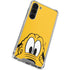 Disney Friends Pluto Up Close Galaxy S24 FE Clear Case