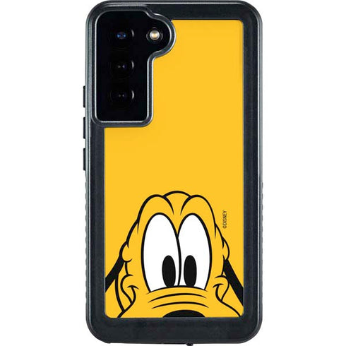 Disney Friends Pluto Up Close Galaxy S24 Plus Waterproof Case