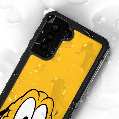 Disney Friends Pluto Up Close Galaxy S24 Plus Waterproof Case