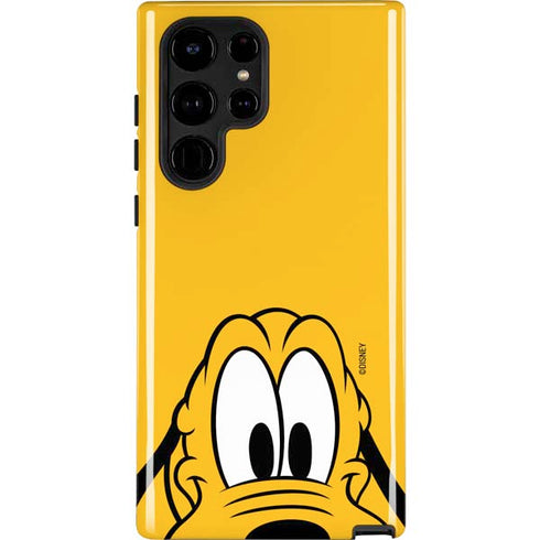 Disney Friends Pluto Up Close Galaxy S25 Ultra Impact Case