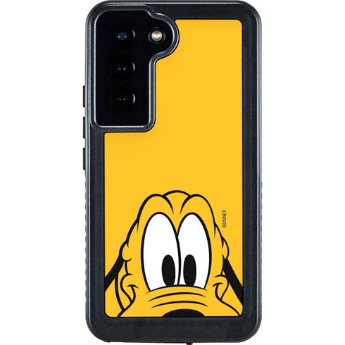Disney Friends Pluto Up Close Galaxy S24 Waterproof Case