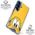 Disney Friends Pluto Up Close Galaxy S25 Plus Clear Case
