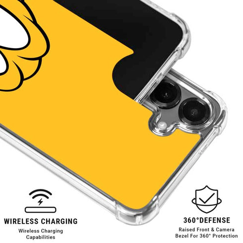 Disney Friends Pluto Up Close Galaxy S26 Plus Clear Case
