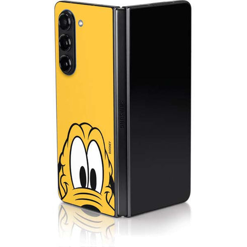 Disney Friends Pluto Up Close Galaxy Z Fold5 5G Skin