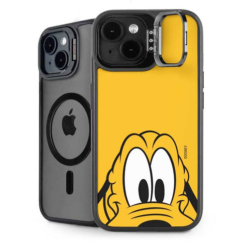 Disney Friends Pluto Up Close iPhone 15 Kickstand Case