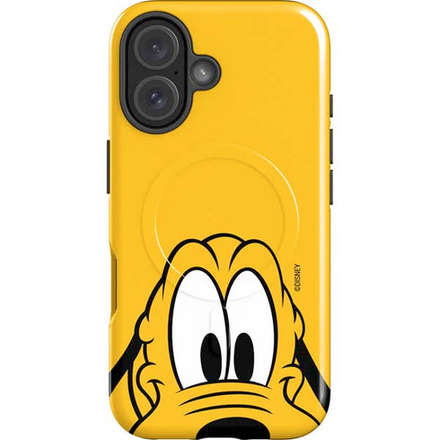 Disney Friends Pluto Up Close iPhone 16 Magsafe Impact Case