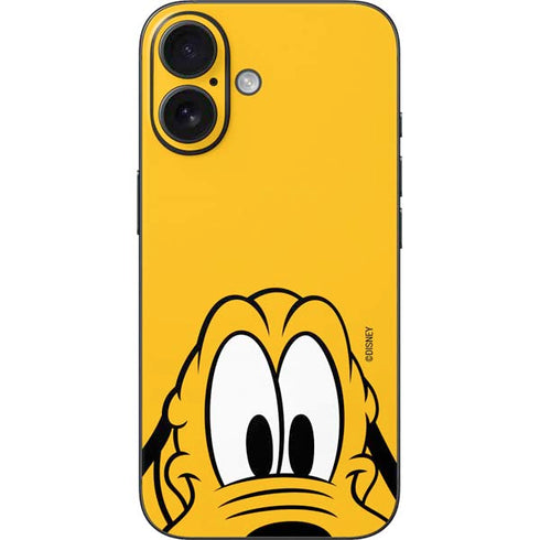 Disney Friends Pluto Up Close iPhone 16 Skin