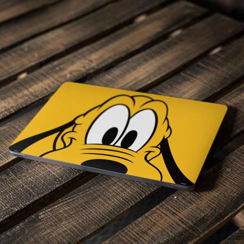 Disney Friends Pluto Up Close Apple MacBook Air Skin