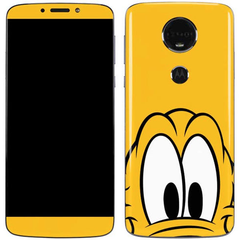 Disney Friends Pluto Up Close Moto E5 Plus Skin