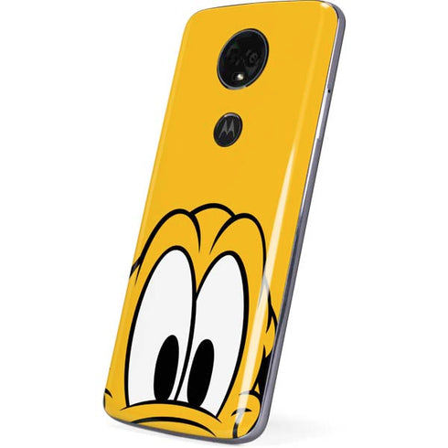 Disney Friends Pluto Up Close Moto E5 Plus Skin
