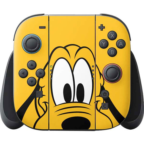 Disney Friends Pluto Up Close Nintendo Skins