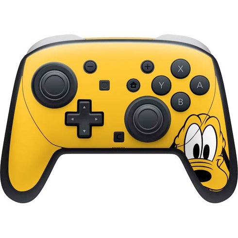 Disney Friends Pluto Up Close Nintendo Skins