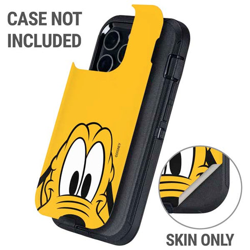 Disney Friends Pluto Up Close Otterbox Defender iPhone Skin