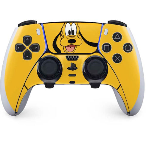 Disney Friends Pluto Up Close PS5 DualSense Edge Pro Controller Skin