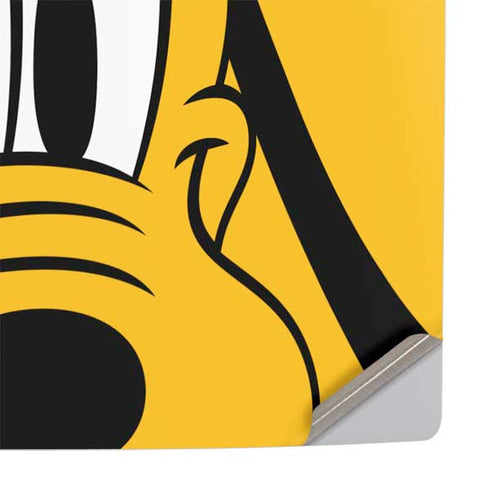 Disney Friends Pluto Up Close PS5 Pro Console Skin
