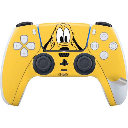 Disney Friends Pluto Up Close PS5 Pro Disk Bundle Skin