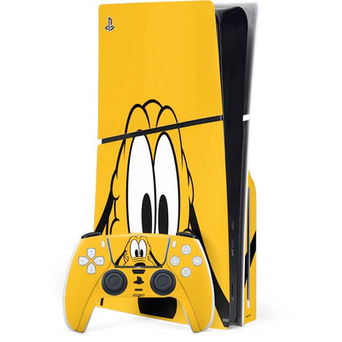 Disney Friends Pluto Up Close PlayStation PS5 Skins