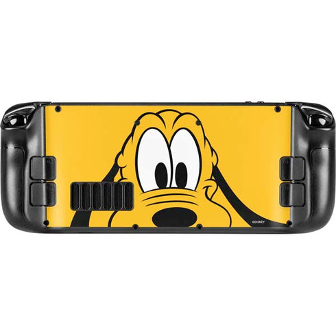 Disney Friends Pluto Up Close Steam Deck Handheld Gaming Computer Skin