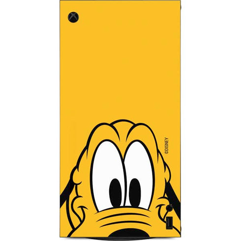 Disney Friends Pluto Up Close XBox Series X Digital Edition Console Skin