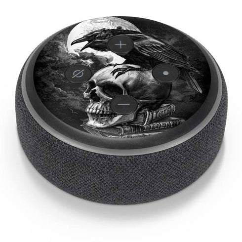 Alchemy Carta Poe's Raven Amazon Echo Dot Skin