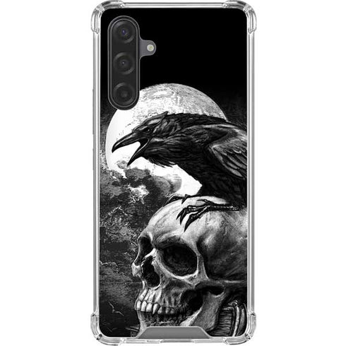Alchemy Carta Poes Raven Galaxy A17 Clear Case