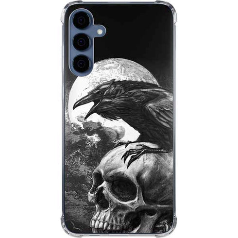 Alchemy Carta Poes Raven Galaxy A35 5G Clear Case