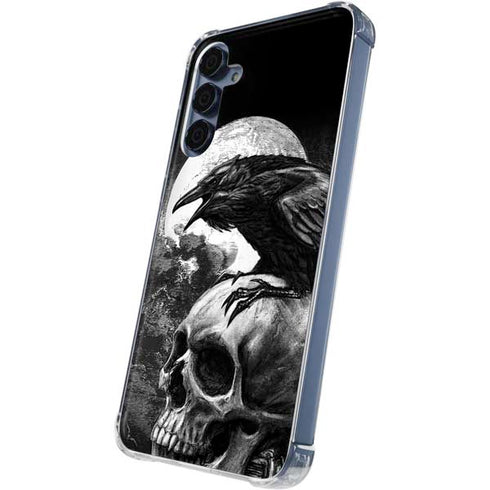 Alchemy Carta Poes Raven Galaxy A35 5G Clear Case