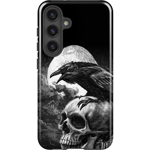 Alchemy Carta Poes Raven Galaxy S25 Impact Case