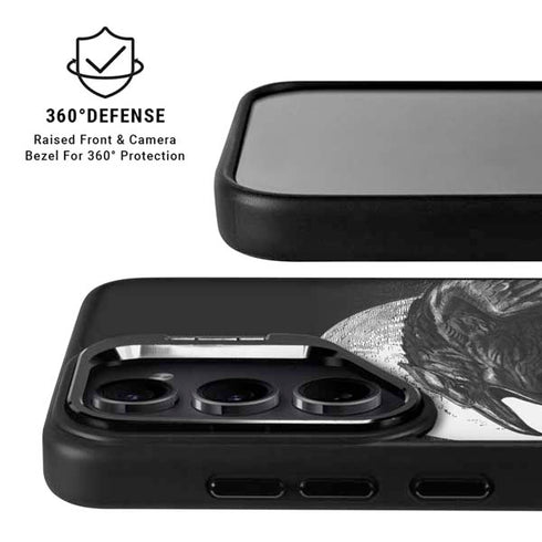 Alchemy Carta Poes Raven Galaxy S24 Kickstand Case