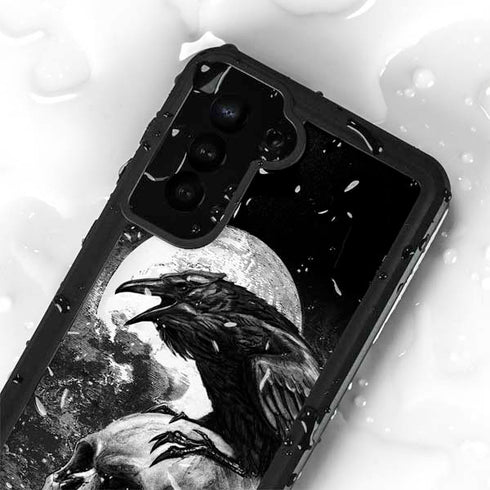 Alchemy Carta Poes Raven Galaxy S24 Plus Waterproof Case
