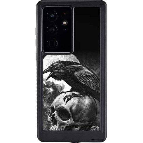 Alchemy Carta Poes Raven Galaxy S24 Ultra Waterproof Case