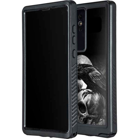 Alchemy Carta Poes Raven Galaxy S24 Ultra Waterproof Case