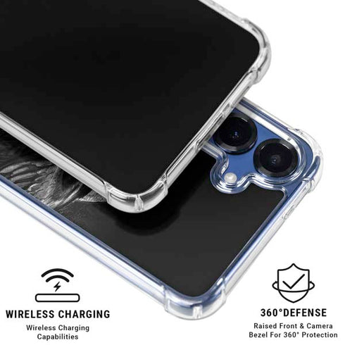 Alchemy Carta Poes Raven Galaxy S25 FE Clear Case