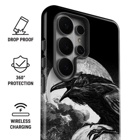 Alchemy Carta Poes Raven Galaxy S26 Ultra Impact Case