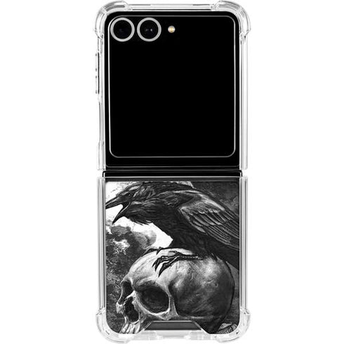 Alchemy Carta Poes Raven Galaxy Z Flip7 Clear Case