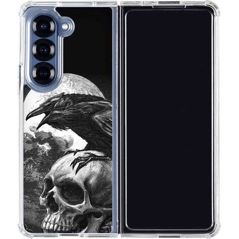Alchemy Carta Poes Raven Galaxy Z Fold6 Clear Case
