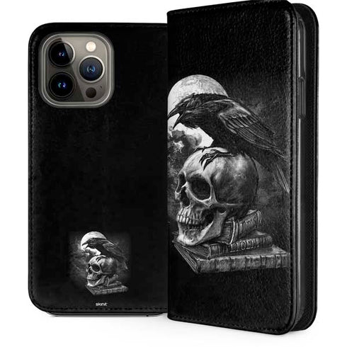 Alchemy Carta Poe's Raven iPhone 14 Pro Max Folio Case