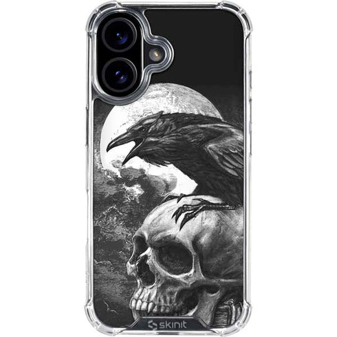 Alchemy Carta Poes Raven iPhone 16 Clear Case