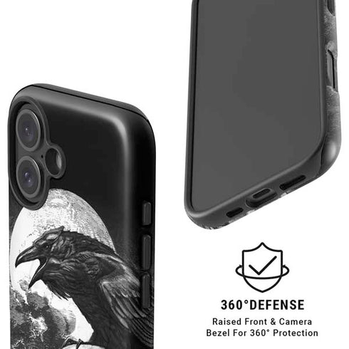 Alchemy Carta Poes Raven iPhone 16 Magsafe Impact Case