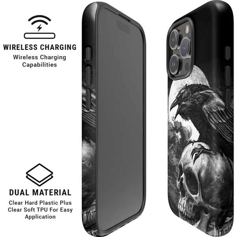 Alchemy Carta Poes Raven iPhone 16 Pro Magsafe Impact Case