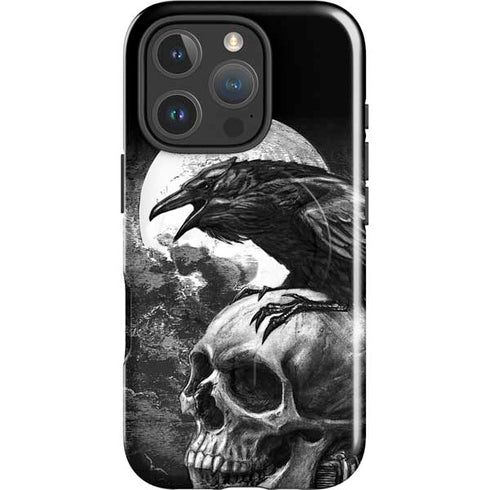 Alchemy Carta Poes Raven iPhone 16 Pro Max Magsafe Impact Case