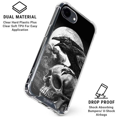 Alchemy Carta Poes Raven iPhone 16e Clear Case