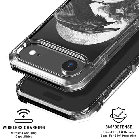 Alchemy Carta Poes Raven iPhone 17 Air Clear Case
